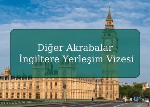 Diğer Akrabalar için İngiltere Yerleşim Vizesi